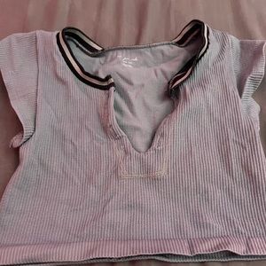 Out from under urban outfitters shirt it is green and black and a size xs/s